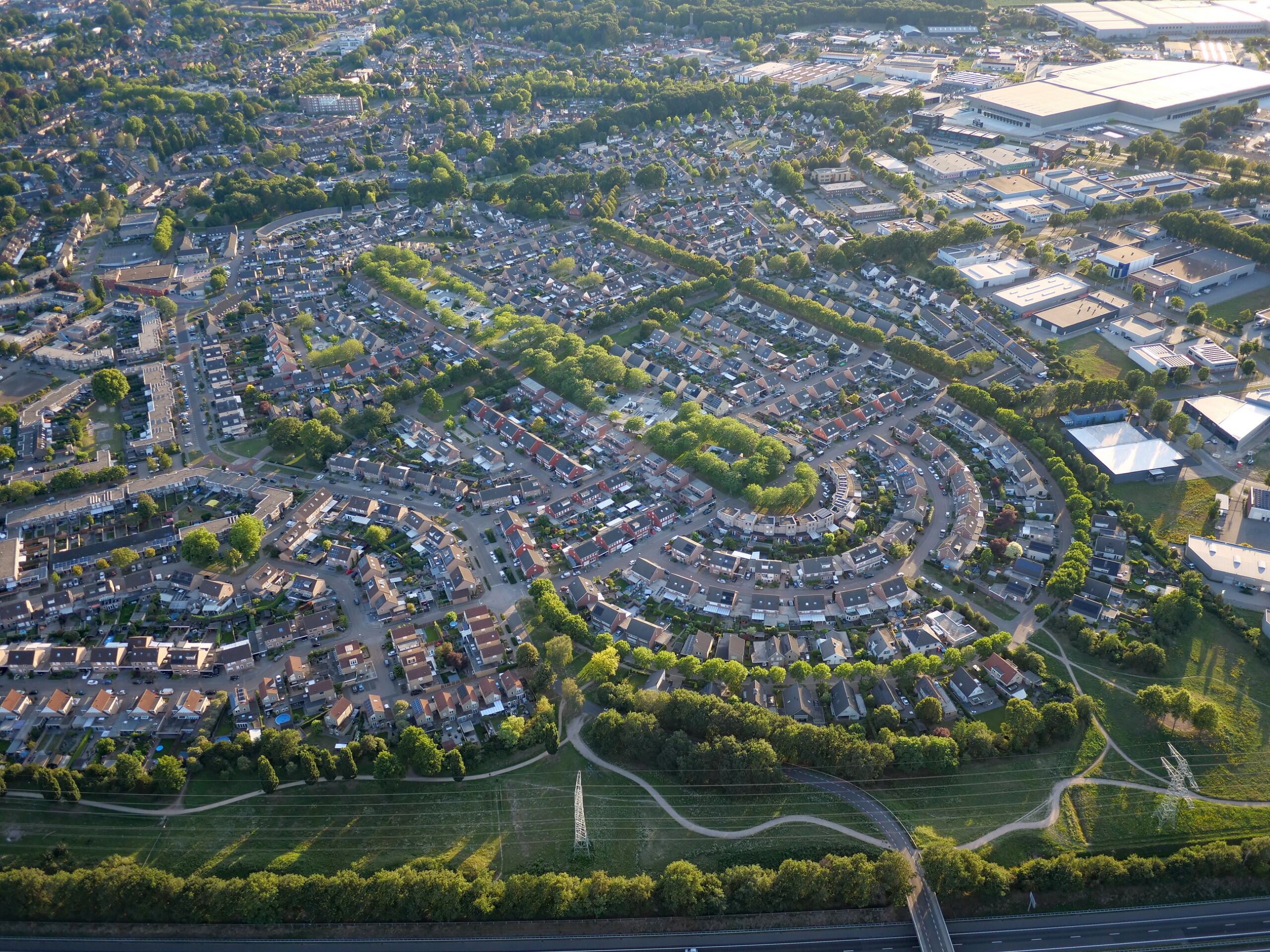 Luchtfoto van Venray