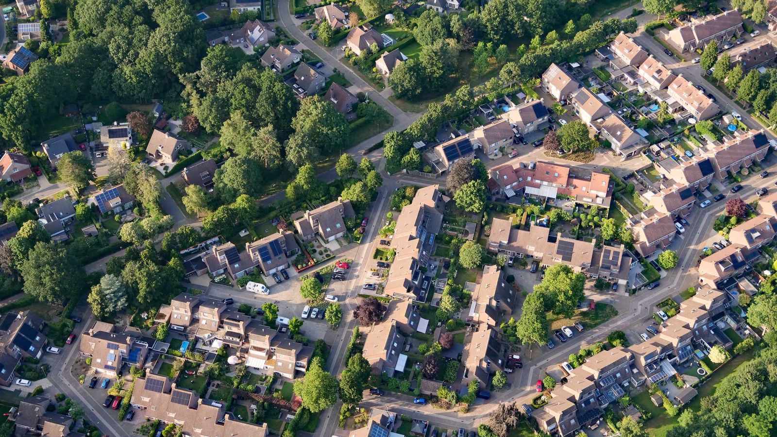 Foto van de woonwijk Brukske