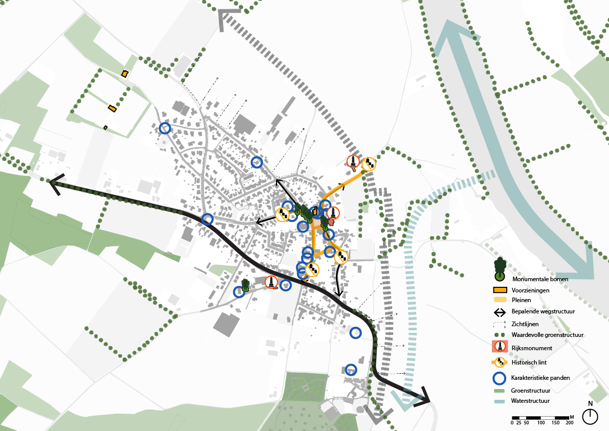 Ontwikkelkaart van de wijk Blitterswijck